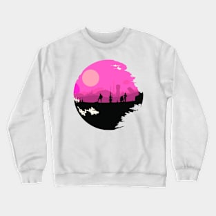 Pink Planet Crewneck Sweatshirt